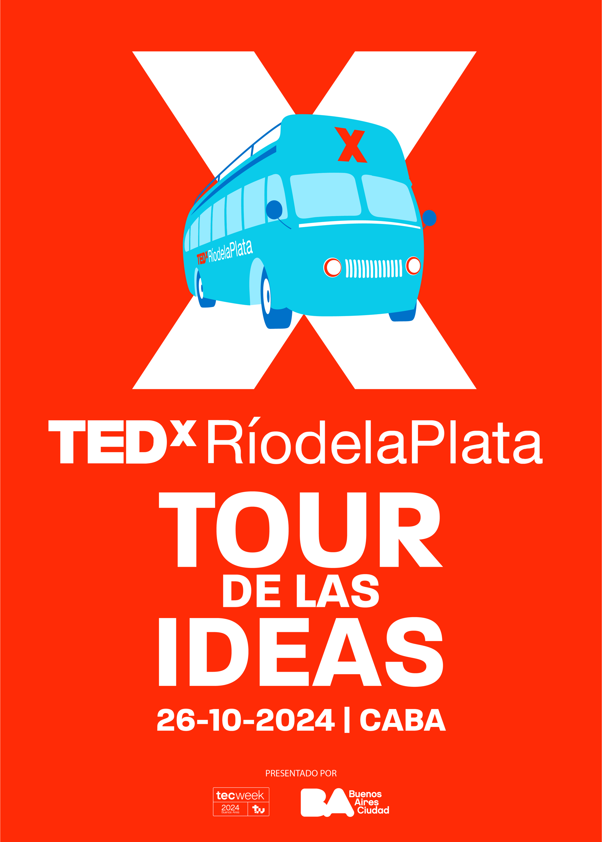 Llega el Tour de las Ideas, de TEDxRíodelaPlata