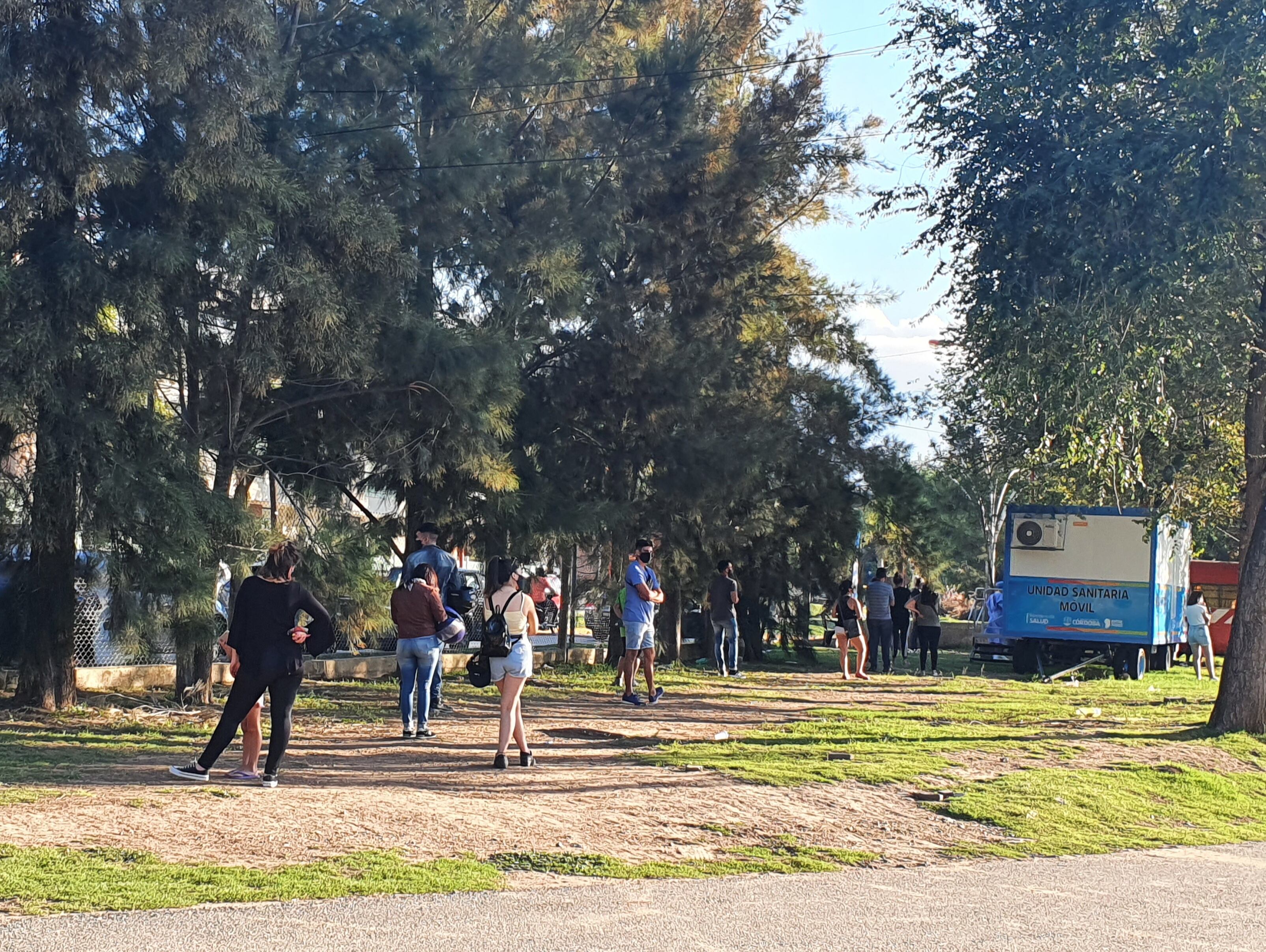 Operativo "Identificar" destinado tanto a vecinos como a turistas que visiten la ciudad. Imagen tomada el 20 de febrero de 2021.