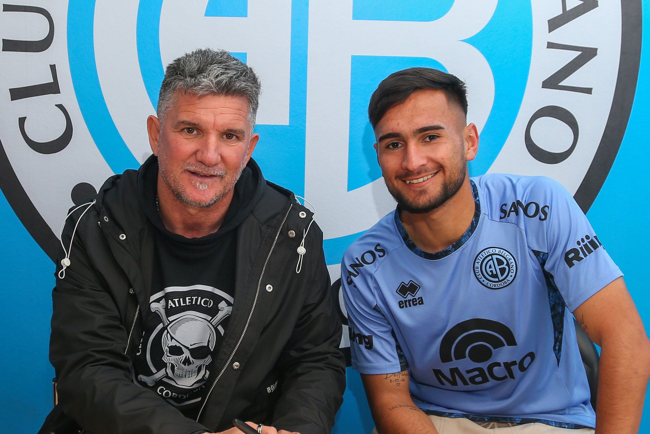 Nicolás Brito, volante de 20 años que debutó en la primera de Belgrano en el partido ante Claypole, por la Copa Argentina. (Prensa Belgrano)