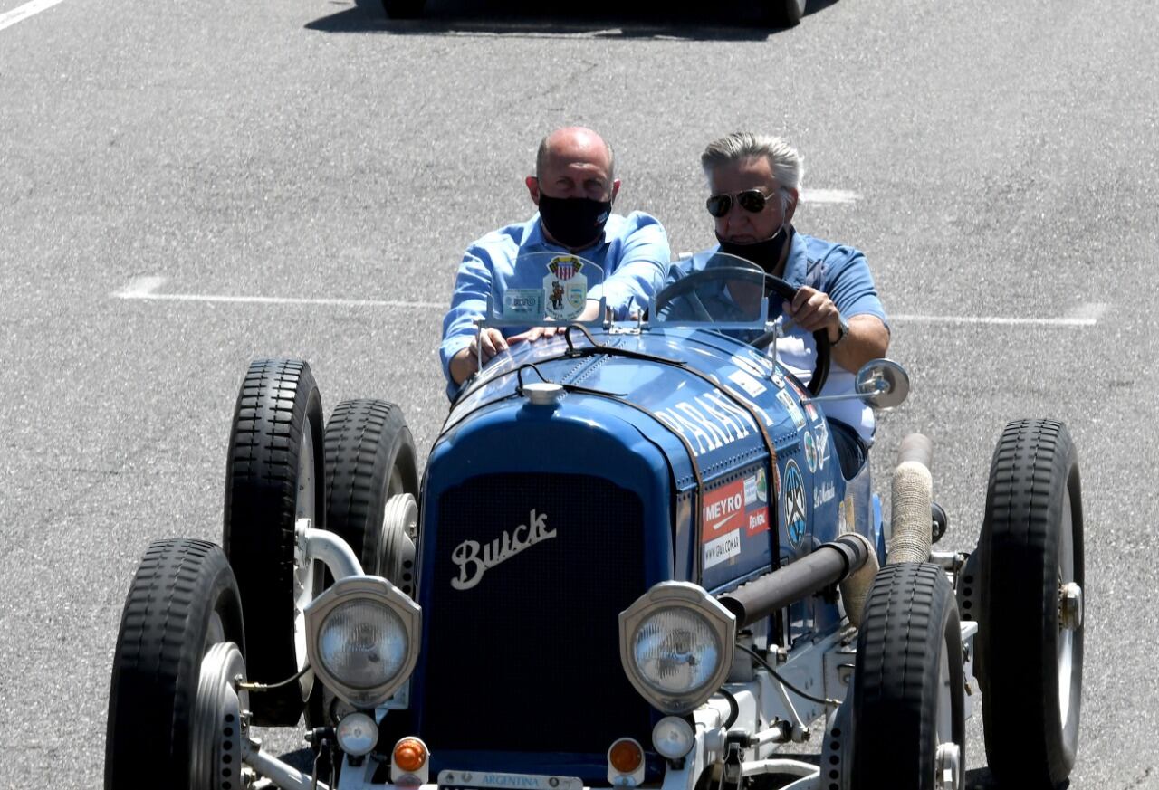 El gobernador Omar Perotti estuvo en las celebraciones por el 50° aniversario de las 300 Indy en Rafaela