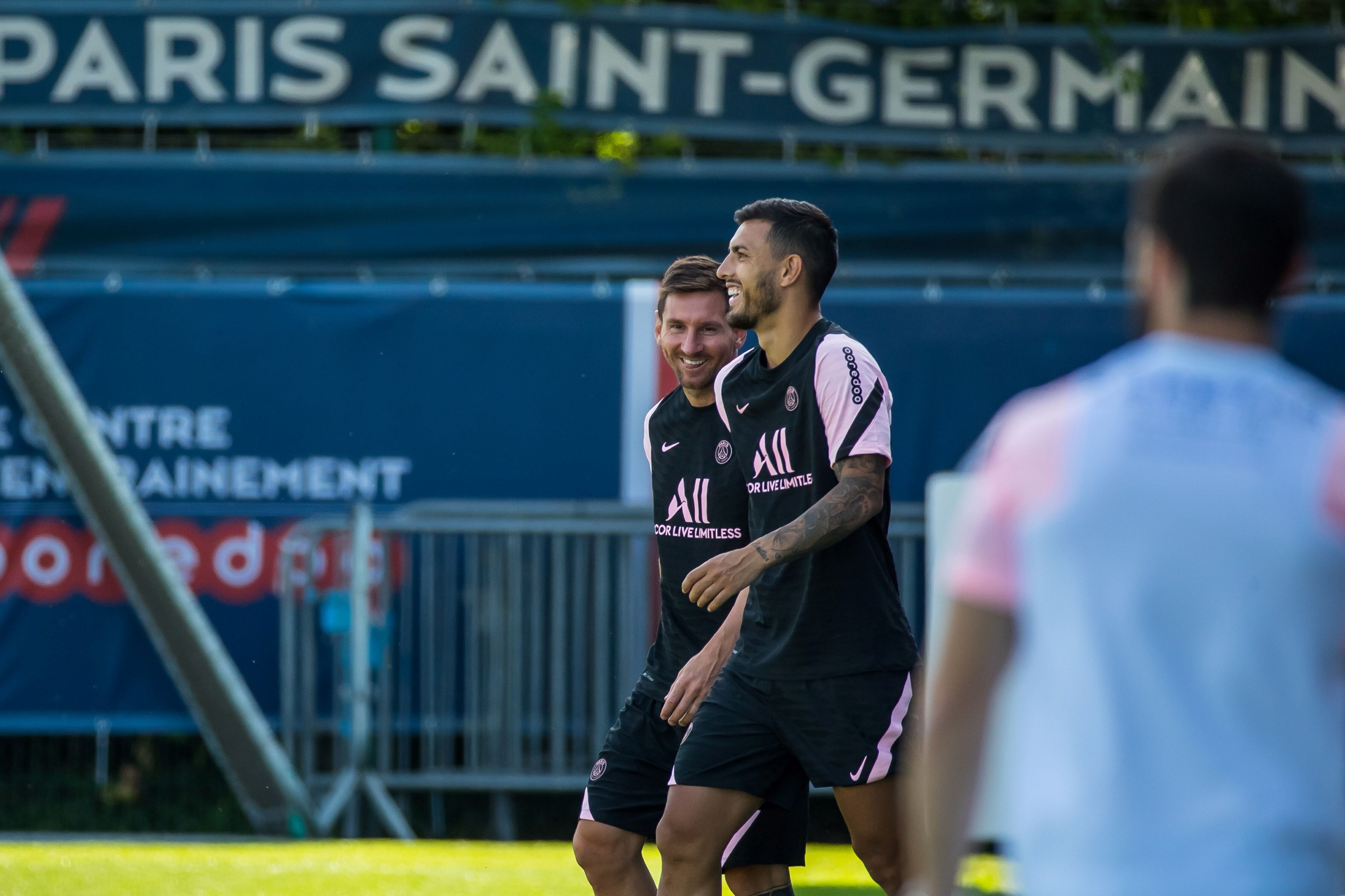 Las mejores fotos del segundo entrenamiento de Lionel Messi en PSG.