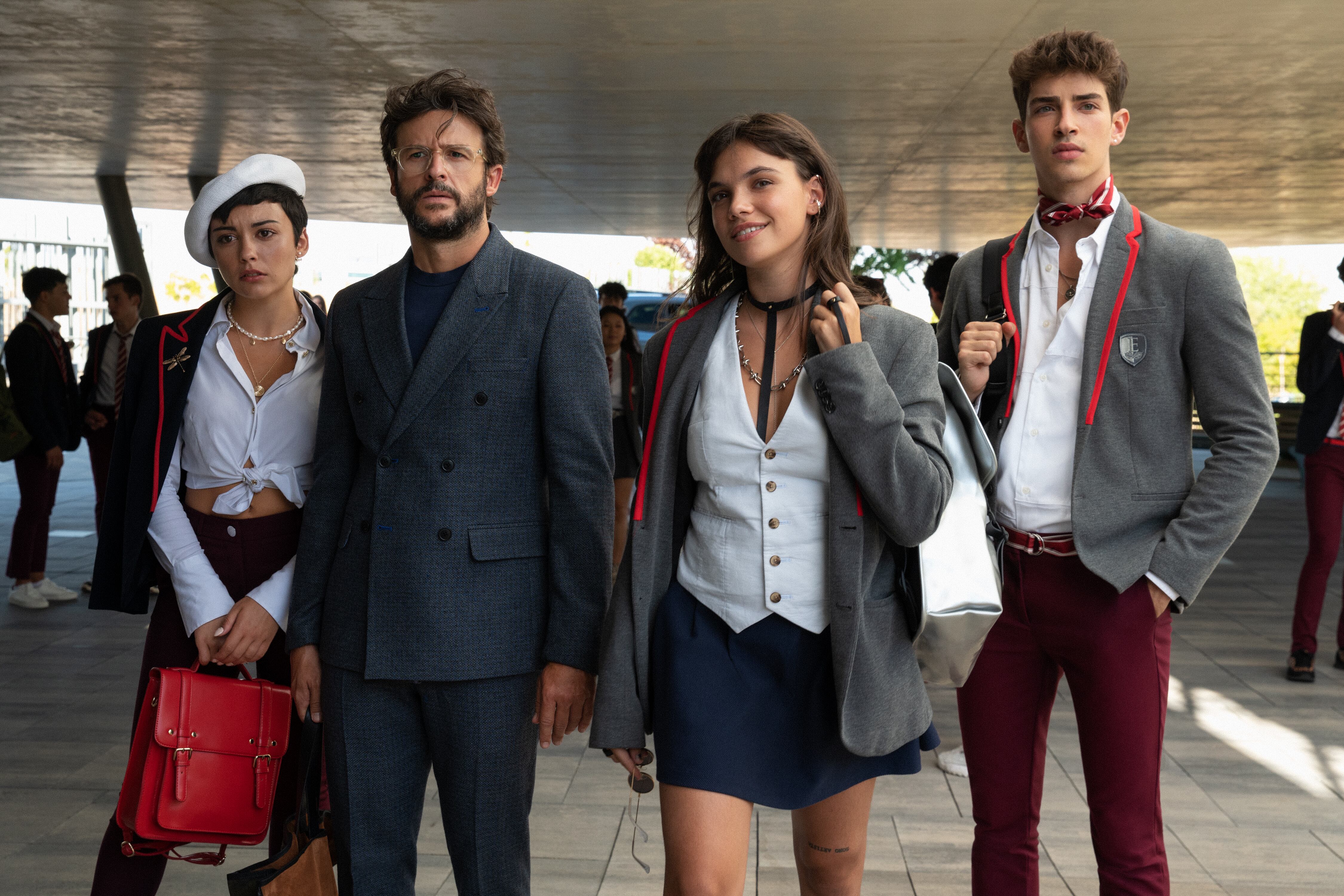 Los nuevos personajes de la cuarta temporada: Carla, Benjamín, Mencía y Patrick