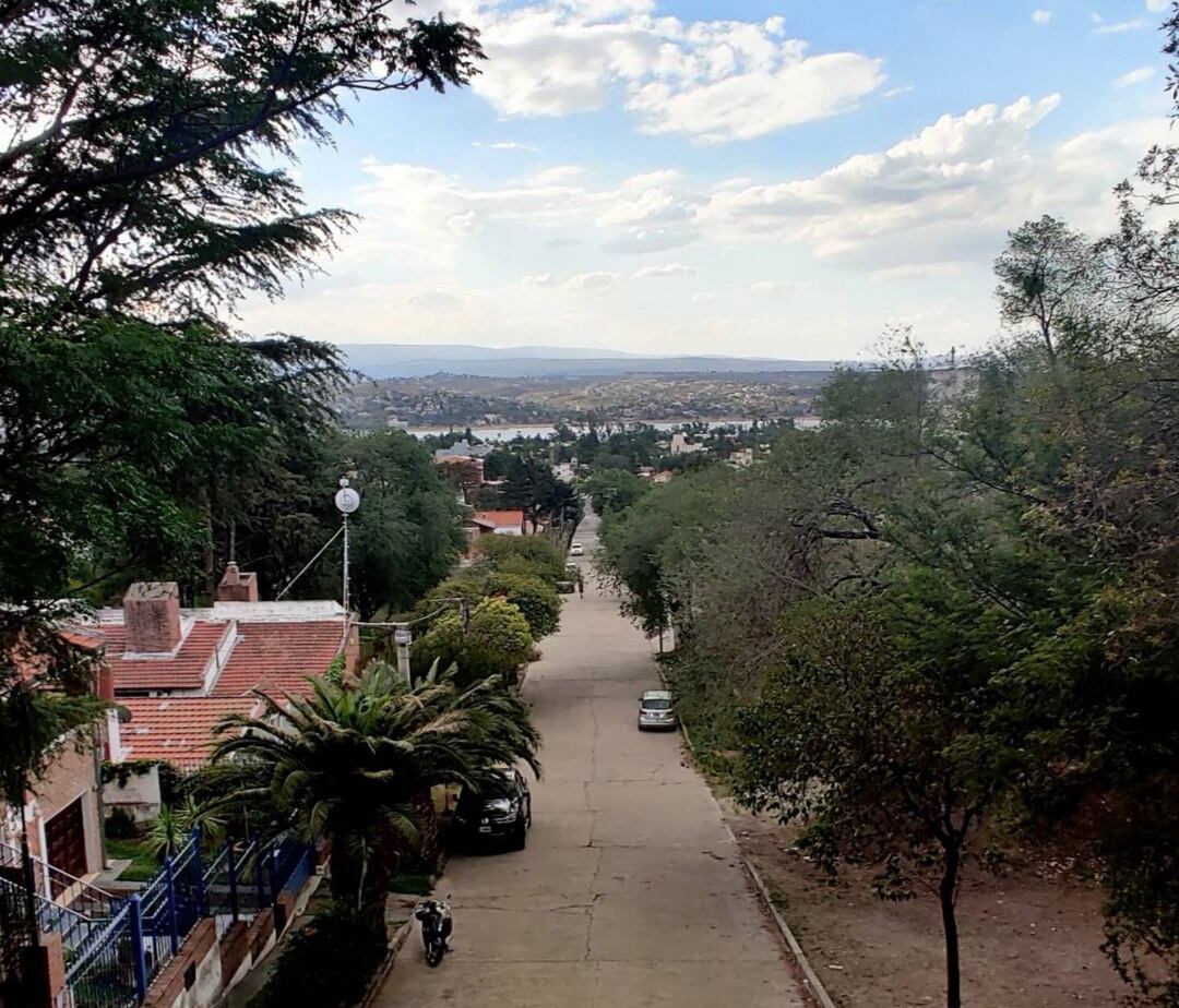 Paisaje en uno de los tantos rincones en Villa Carlos Paz.