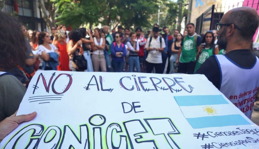 El Conicet organizó el primer festival federal de ciencia.