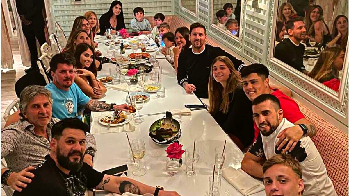 En familia es mejor: Lionel Messi se relaja con sus seres queridos antes de la final del Mundial de Qatar