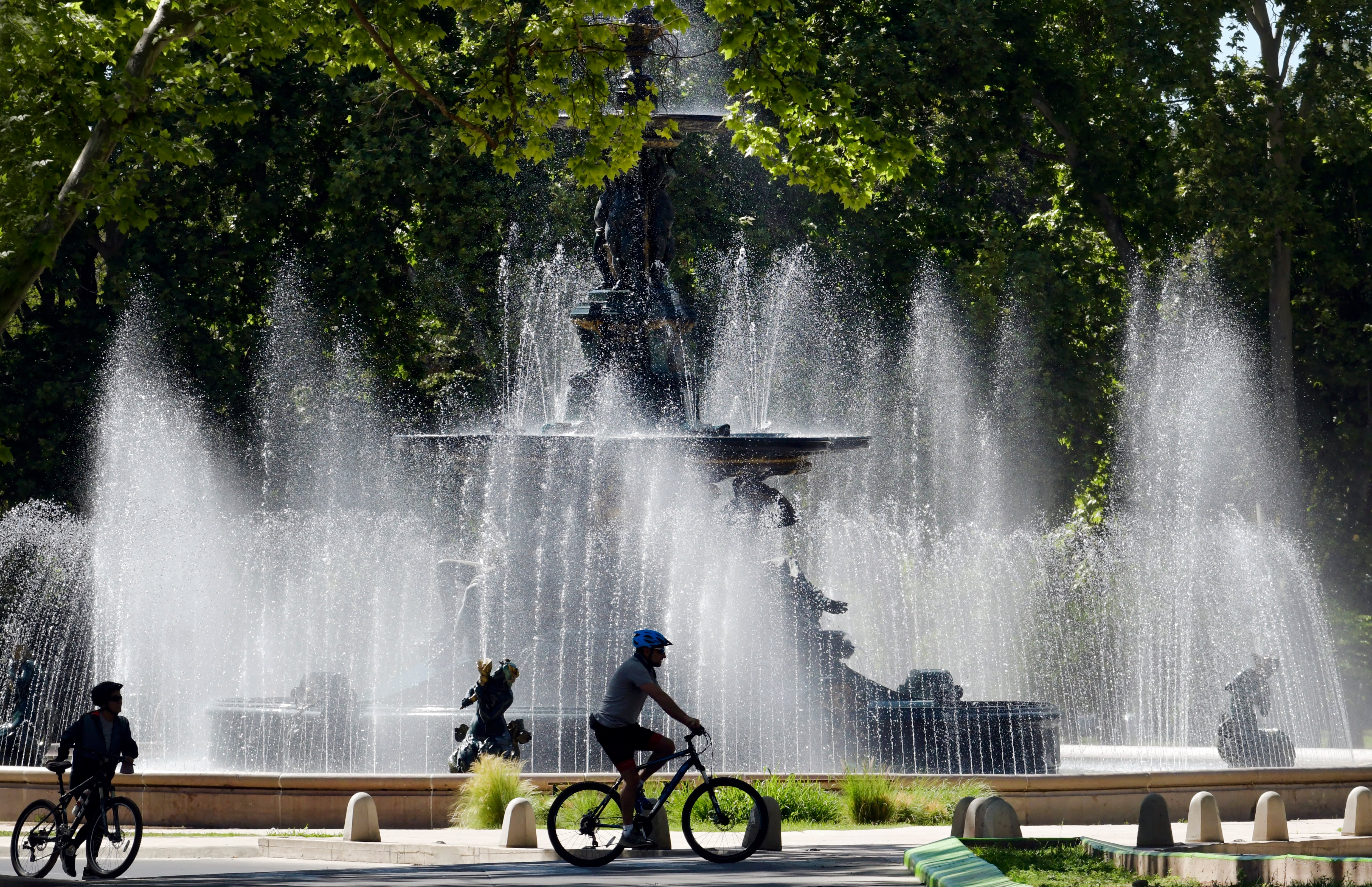 La temperatura se mantendrá durante este lunes en Mendoza.
Foto: orlando Pelichotti