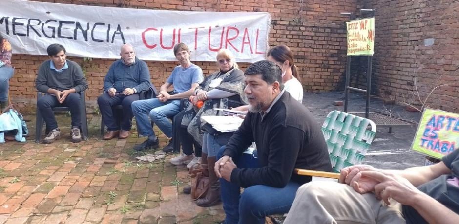 Eldorado: trabajadores del IPTI se reunieron con el Ministro de Cultura.