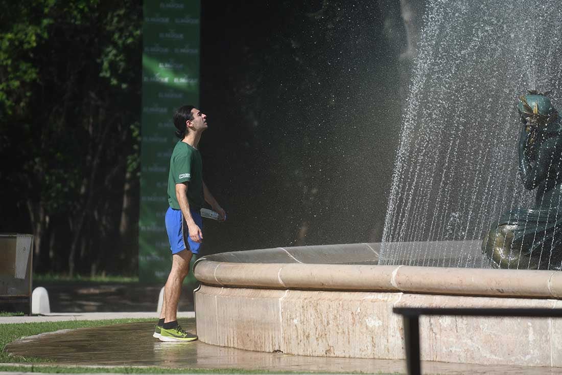 Ola de calor, temperaturas muy altas en Mendoza hasta la navidad.
Foto: José Gutierrez 