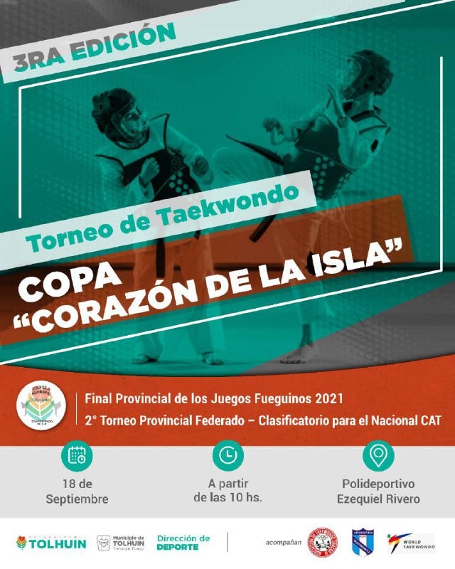 Iniciaron las inscripciones para la 3° Edición del Torneo de Taekwondo