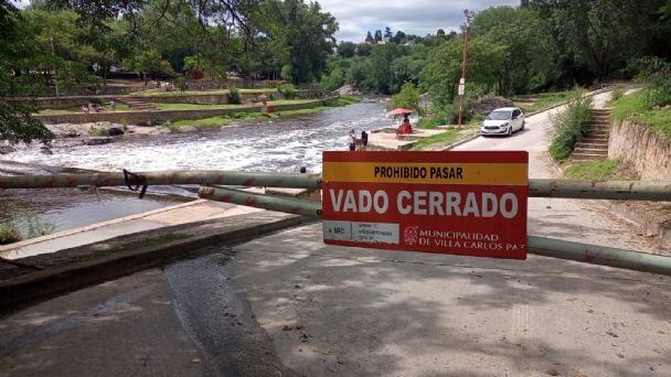 Vado cerrado en San Antonio