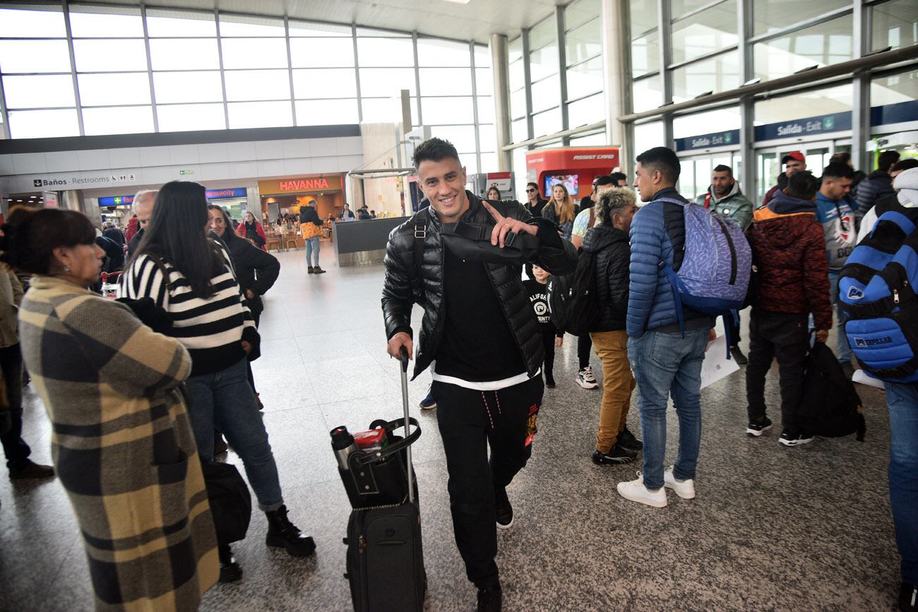 Gabriel Compagnucci, jugador de Belgrano que se va a jugar a Europa. (Pedro Castillo / La Voz)