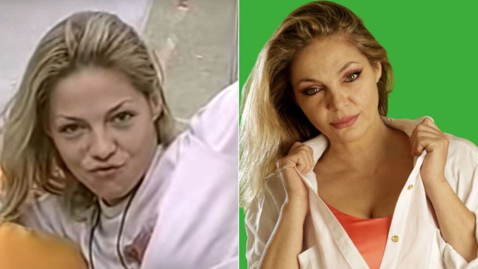 El antes y después de Tamara Paganini en Gran Hermano.