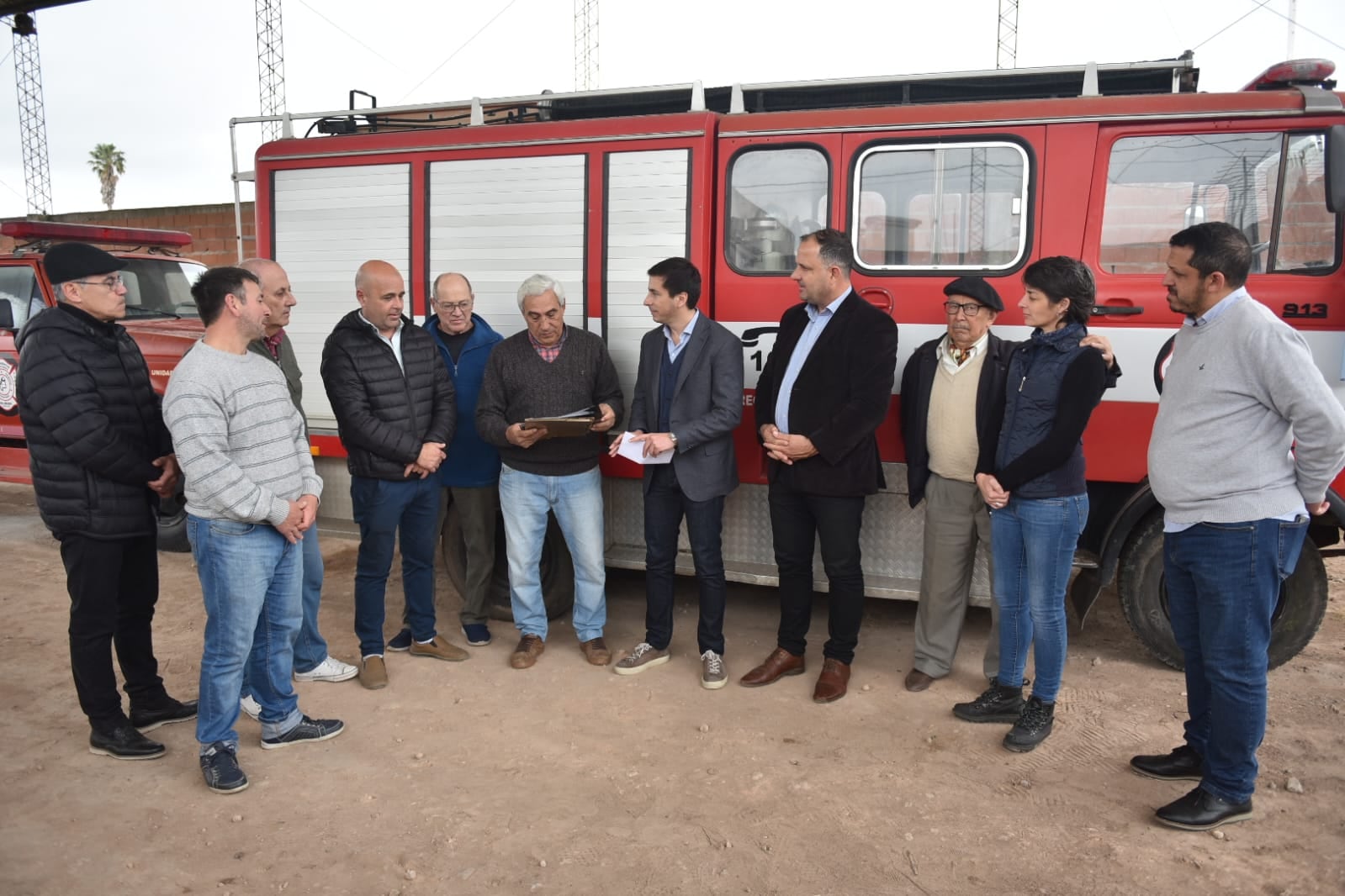 Bomberos Voluntarios de Pueblo Belgrano recibieron aportes de la provincia