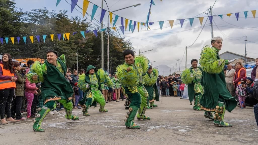 Gran participación en los “Carnavales barriales” en el Kaupén