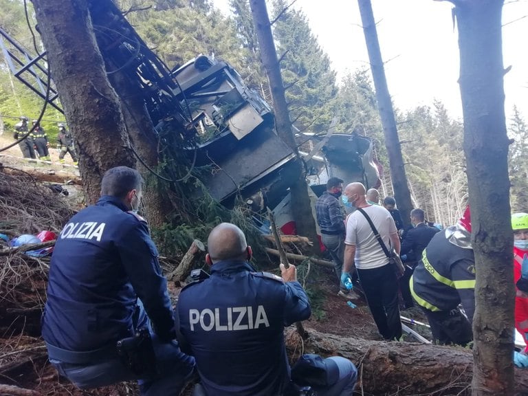 Imágenes del accidente