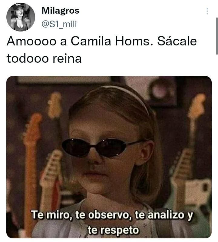 Muchos apoyan a Camila Homs en la demanda contra De Paul