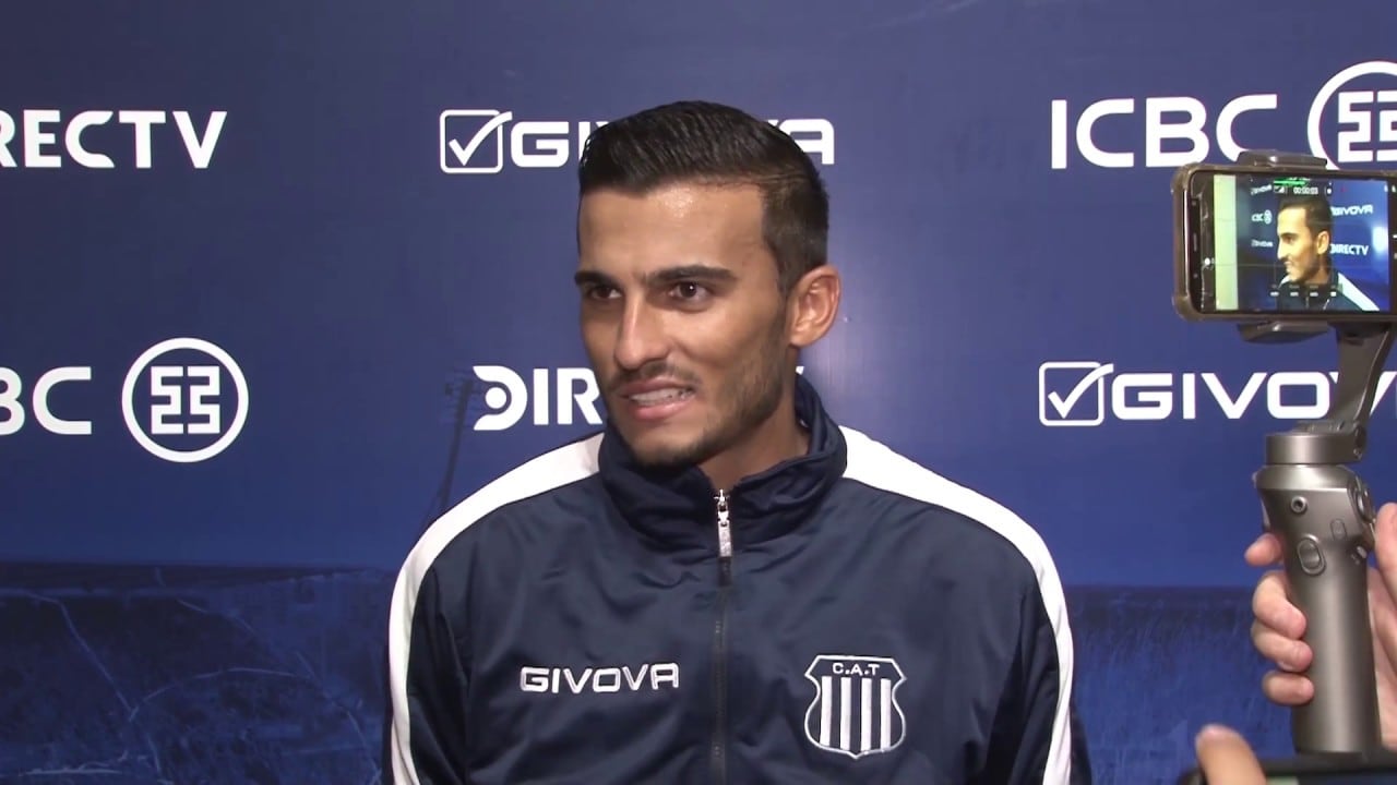 Guilherme Parede, delantero de Talleres. (Captura de imagen)