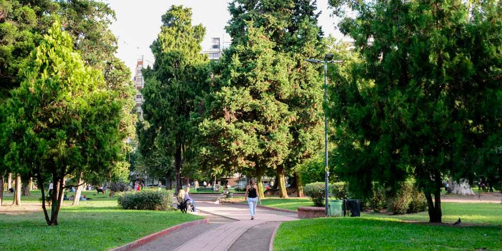 Parque Rivadavia (Foto: Archivo)