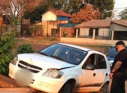 Terminó detenido tras robar en una vivienda.