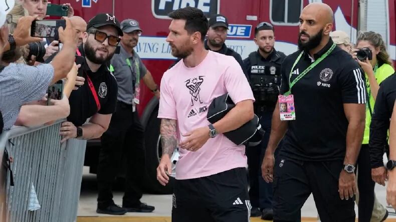 El temible guardaespaldas de Messi en Inter Miami