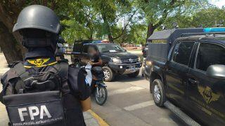 Controles en barrios de Córdoba