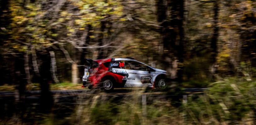 Tomás Maranzana y Pedro Salamone Rally Cordobés Arroyito