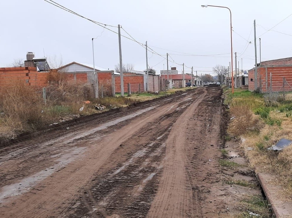 Mantenimiento de calles de Tierra