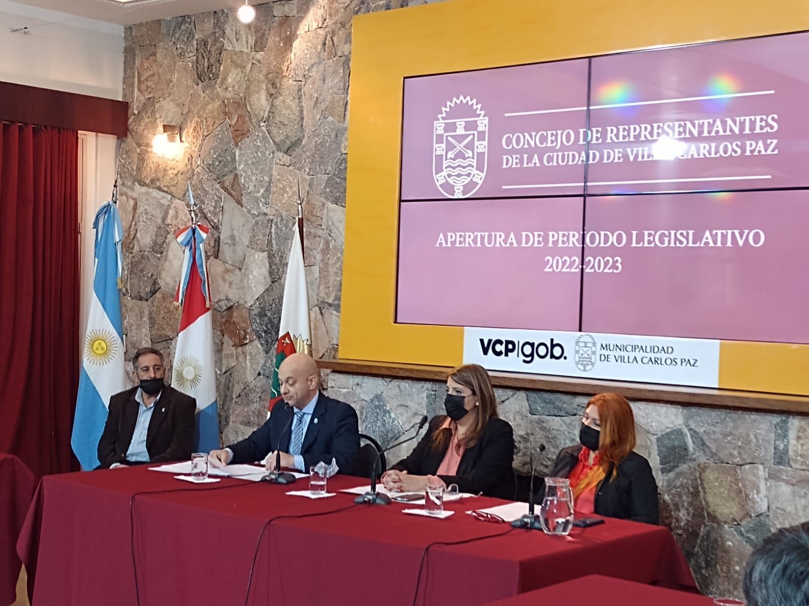 Apertura legislativa en Carlos Paz