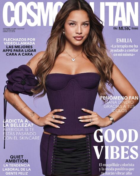 Emilia Mernes portada de Cosmopolitan España