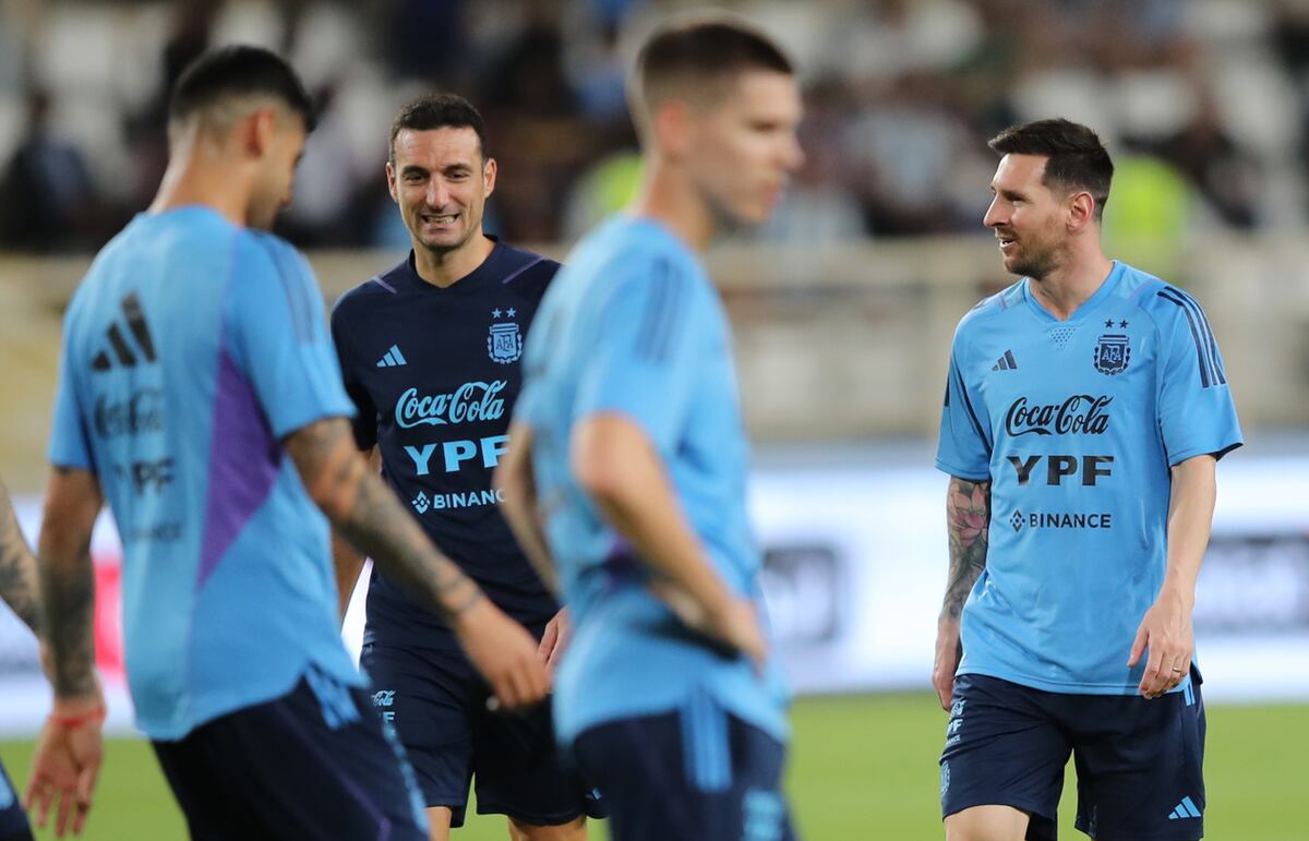 Mundial de Qatar 2022: la Selección Argentina se entrenó a puertas abiertas pensando en Arabia Saudita