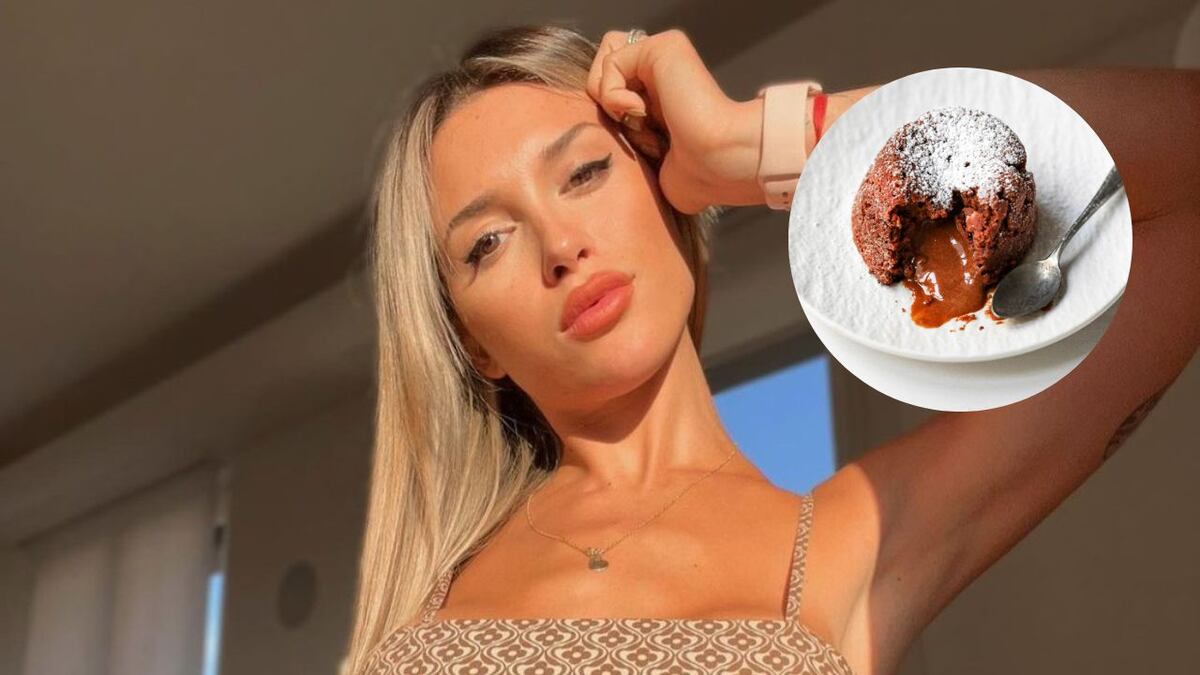 Cómo hacer volcán de dulce de leche, el postre favorito de Agustina Gandolfo