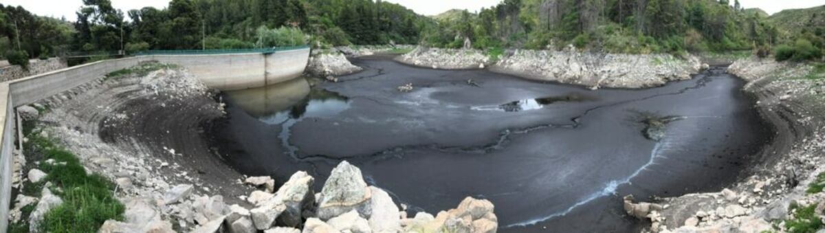 La Cumbre: el dique se encuentra en su nivel histórico más bajo