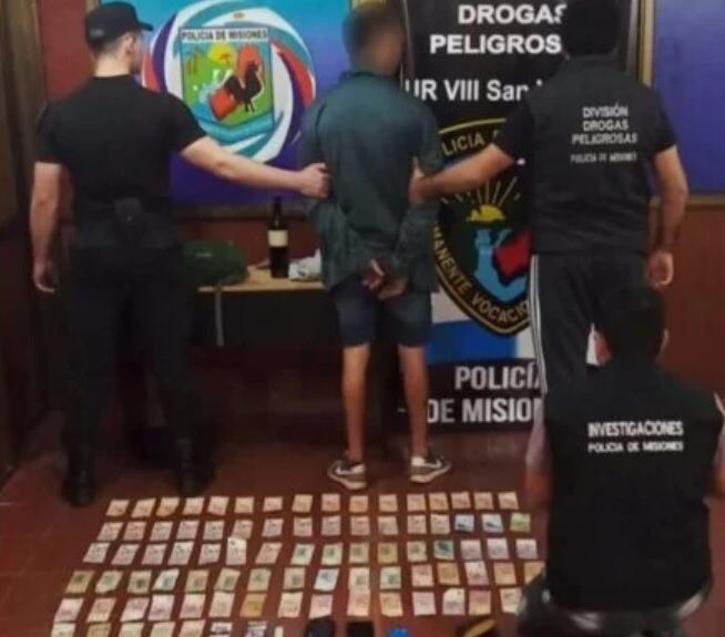 Violento asalto a un comercio en San Vicente.