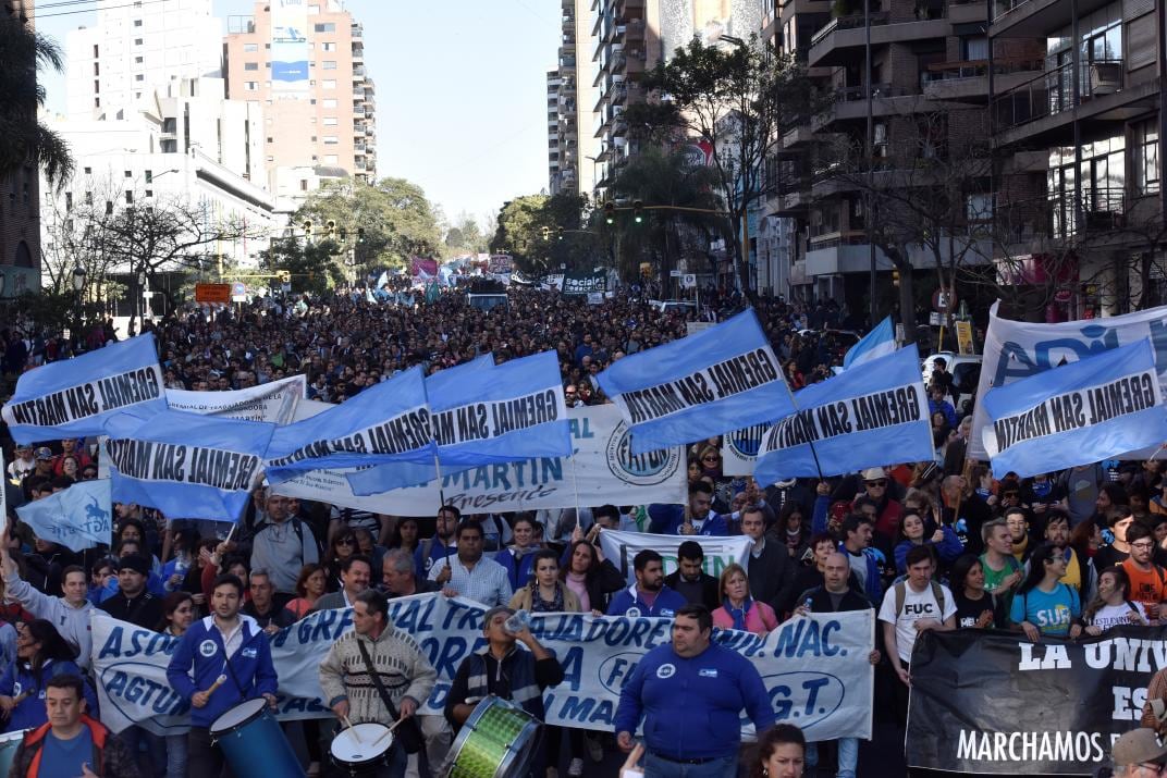 En Córdoba, se profundiza el conflicto que surgió en torno de la paritaria de los docentes universitarios. (Javier Ferreyra / Archivo)