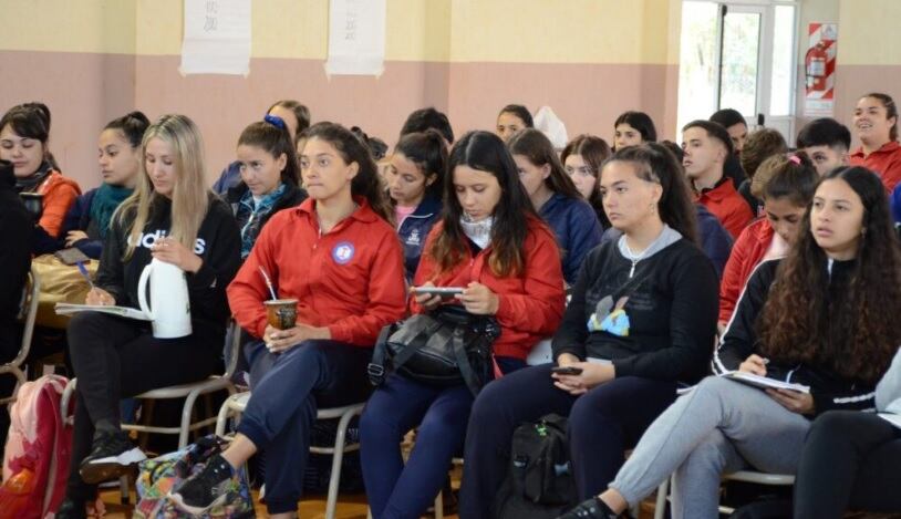 Salto Encantado fue protagonista de una clínica de natación.