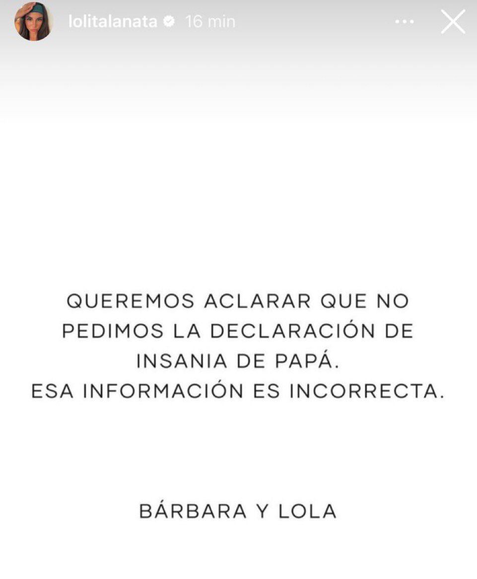 Las hijas de Jorge Lanata desmintieron la declaración de insanía de su padre