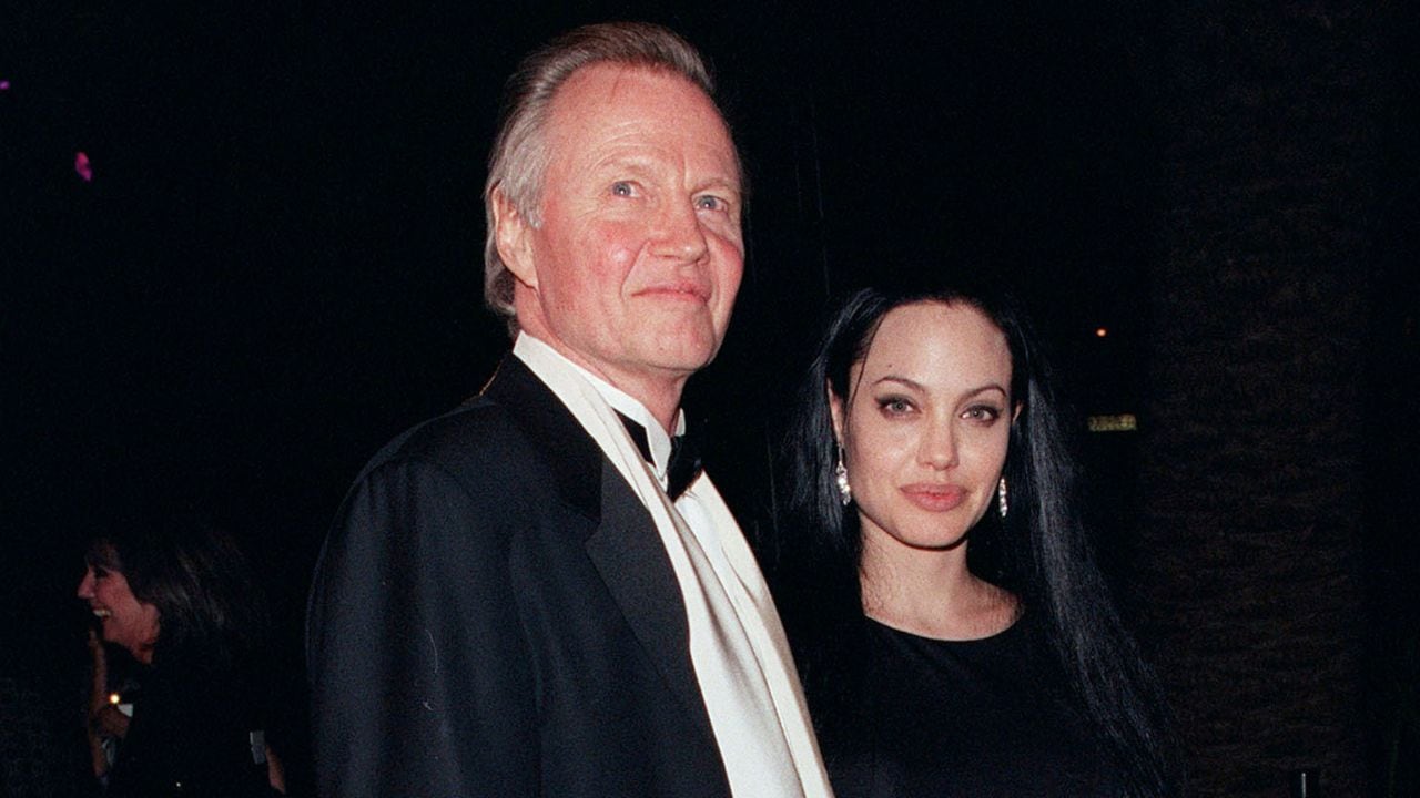 Jon Voight y Angelina Jolie