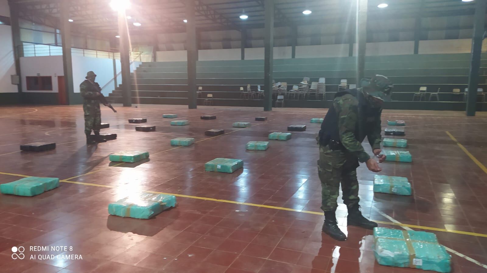 Prefectura incautó casi 800 kilogramos en Corpus