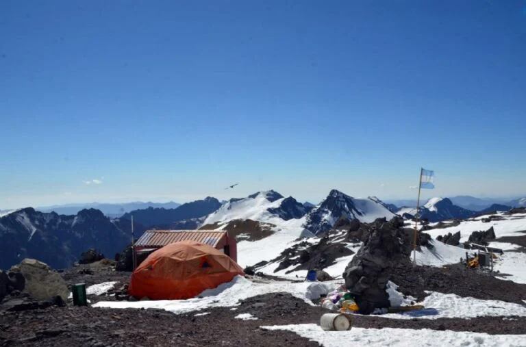 El hospital Más alto del mundo funciona en Aconcagua.