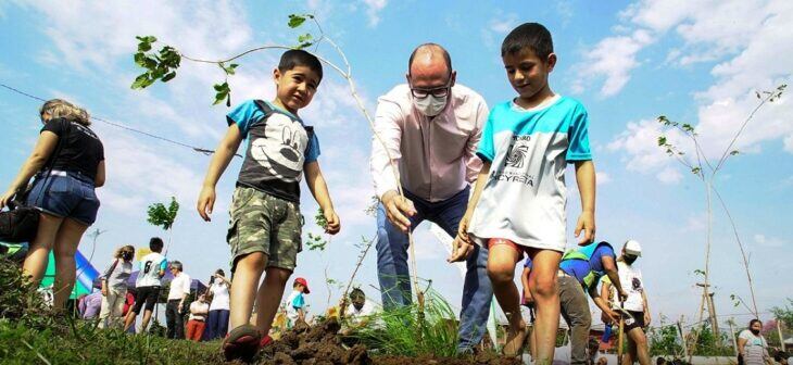 Jornada de arborización en Posadas y Garupá.