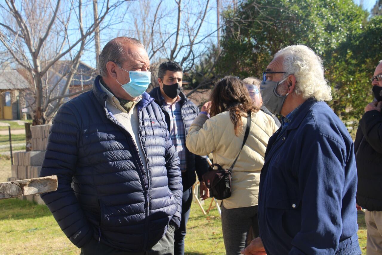 El intendente Carlos Sánchez visitó Claromecó