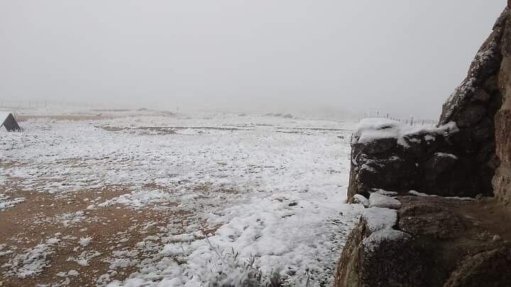 Nieve en Hotel Municipal El Alto