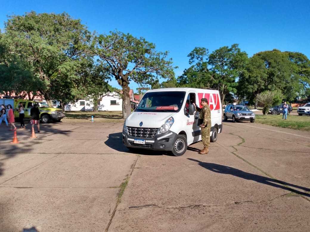 Así llegaron las vacunas contra el COVID-19 al Chaco.