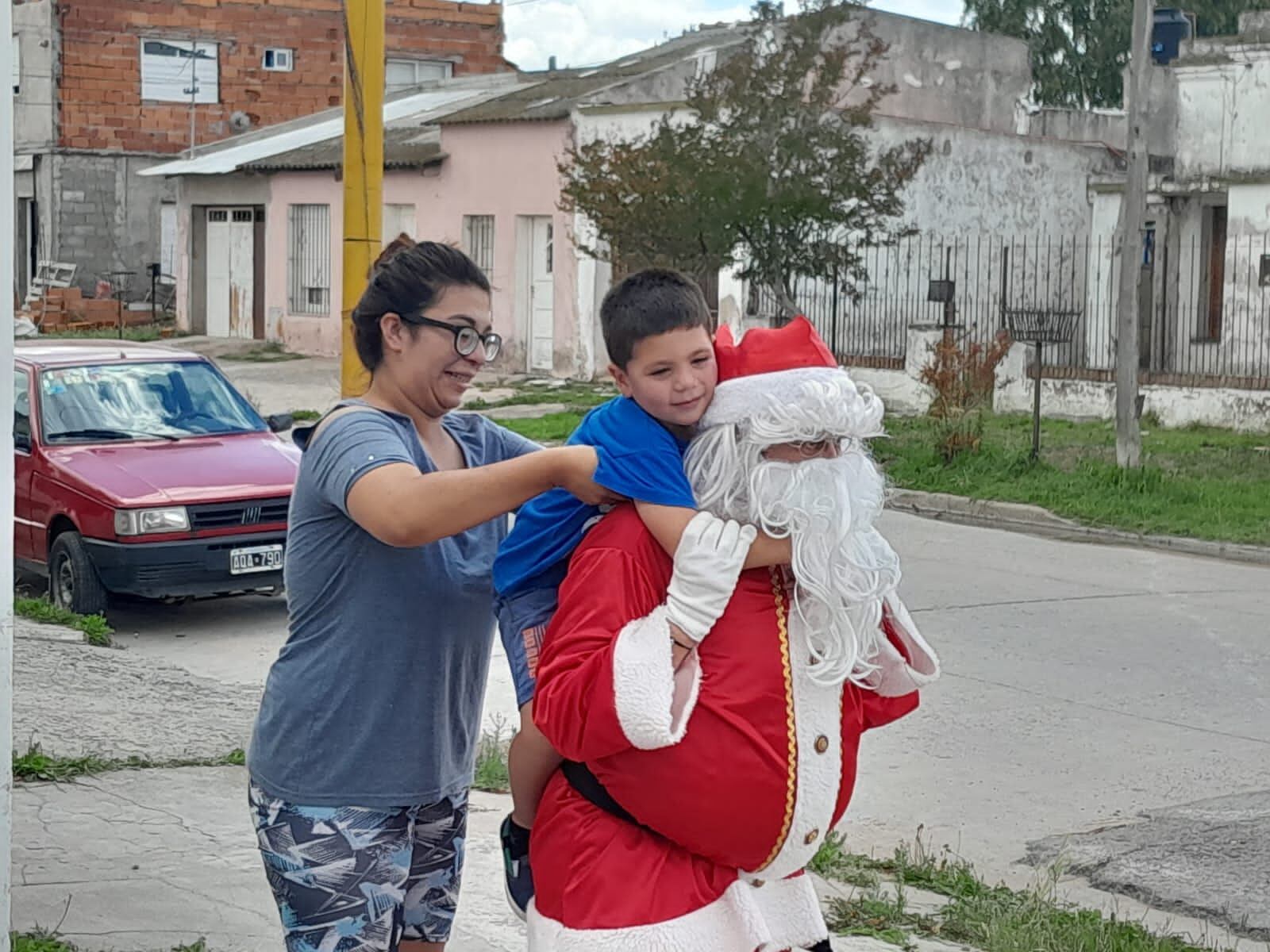 Papá Noel visitó los Caps de Tres Arroyos