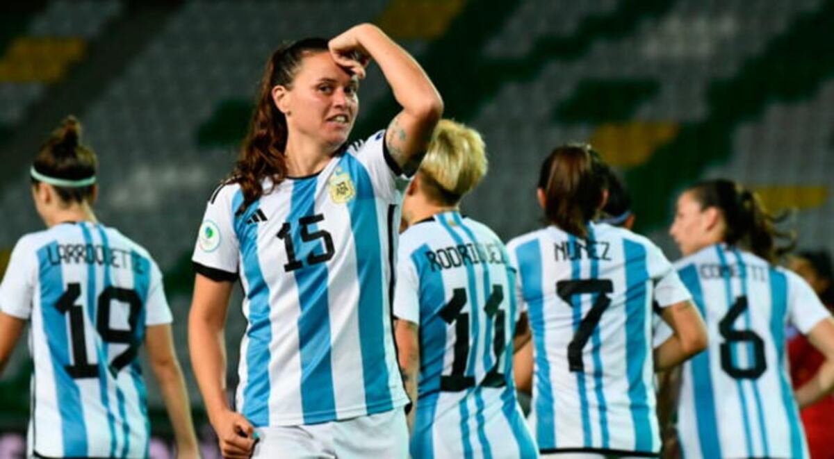 La Selección Argentina Femenina de fútbol con la morterense Bonsegundo ya tiene rivales para el mundial 2023