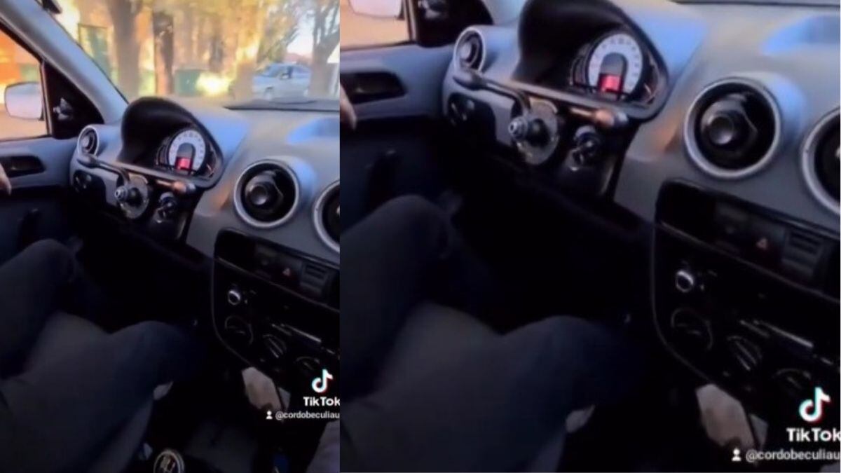 Un casi auto: la ingeniosa solución de un cordobés para su vehículo