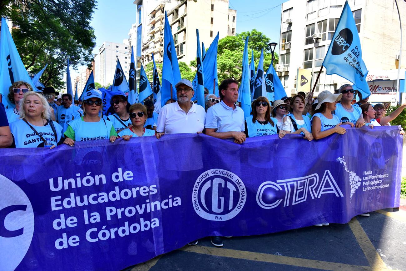 El gremio docente analiza si tomará o no medidas de fuerza para el retorno a clases. (José Gabriel Hernández / La Voz)