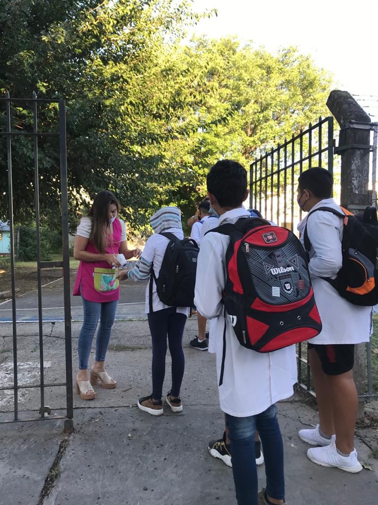 Regreso a la escuela primaria en Rafaela