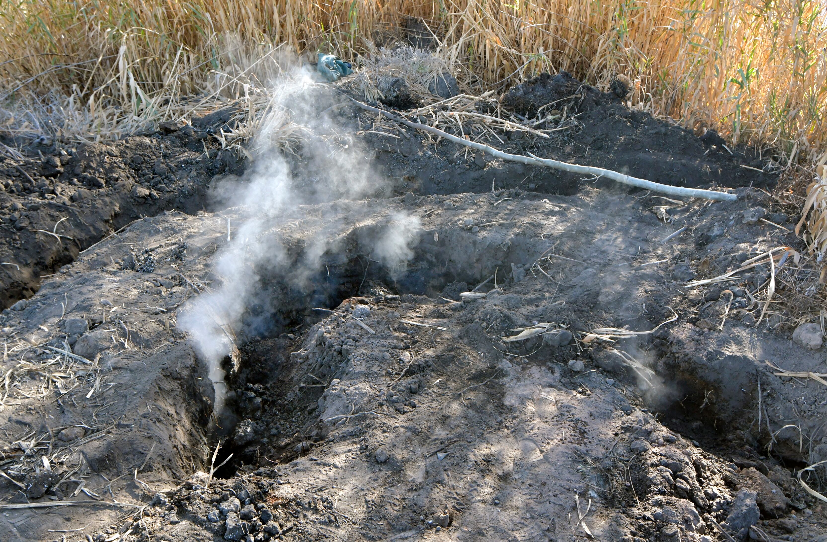 Incendio subterráneo: los efectos del cambio climático.


