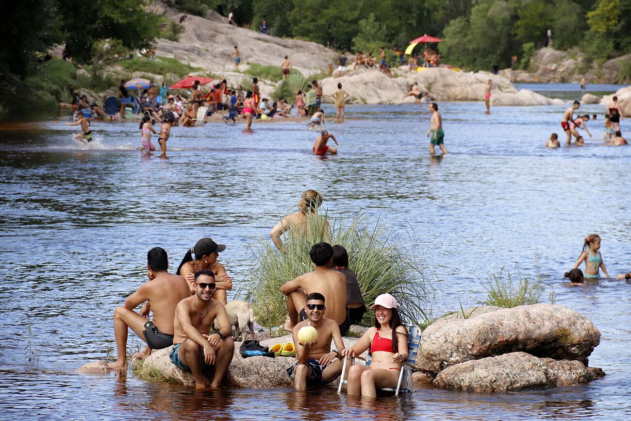 Turismo río fantasio Carlos Paz. (La Voz)